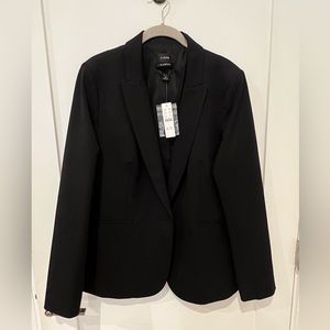 J. Crew black bi stretch blazer